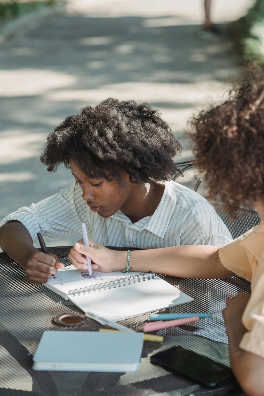 Open books and study materials
